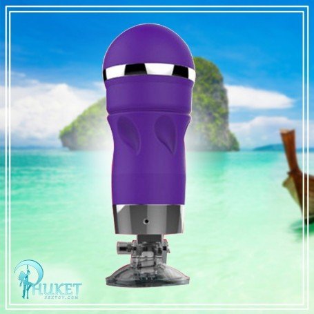 Electric Real Voice Remote Control Flashlight Masturbator FM-032