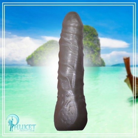 Sex Flesh Silver Realistic Non Vibrator RSNV-022