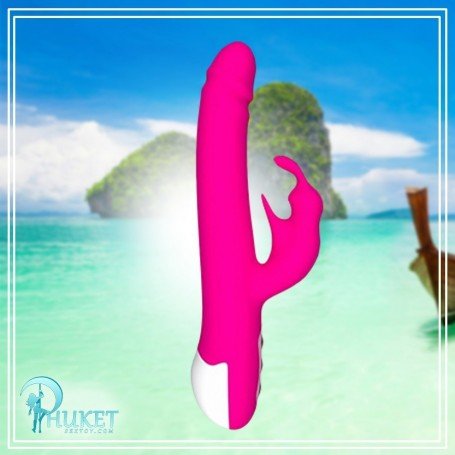 ALVIN ROTARY SILICONE RABBIT VIBRATOR RV-029