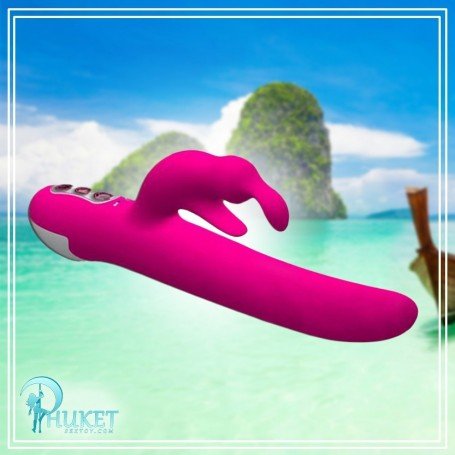 7 SPEED SILICONE RABBIT VIBRATOR- USB RECHARGEABLE RV-025