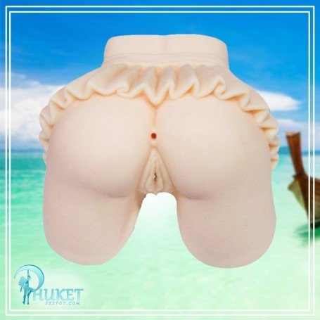 Silicone Mini Skirt Ass & Vagina Masturbator V2 BAV-019