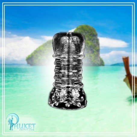 Transparent Male Masturbator For Men Penis Trainer Time Delayed Soft Vagina V4 MMT-031