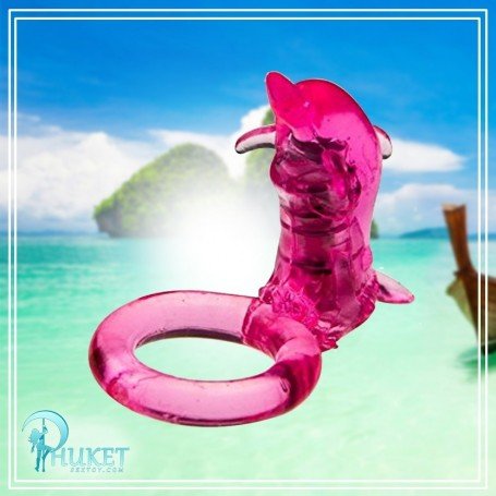 Dolphin Cock Ring Vibrator CR-005