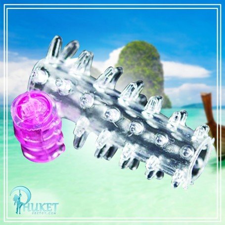 Ultra Soft Penis Extensions- Vibrating PES-001