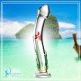 Flower Crystal Glass Dildo Sex Toy GD-004