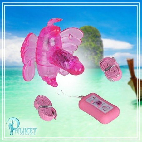 Butterfly Remote Control Strap On Vibrator SO-009