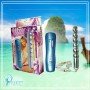 Silver Beaded Anal Vibrator AD-012