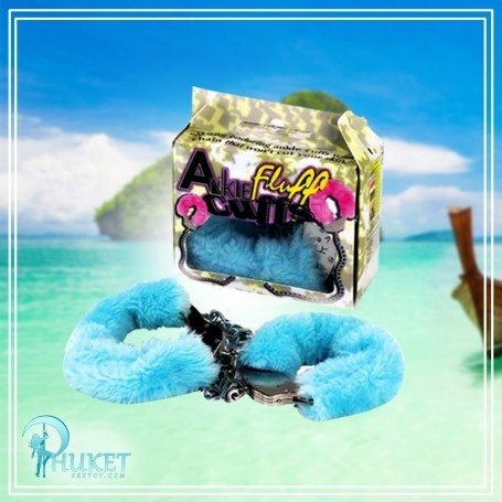 Ankle Fluff Cuffs with Keys BDSM-012