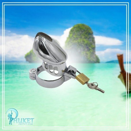 3 Size Metal Male Chastity Device Belt Cock Cages BDSM-022