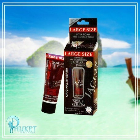 Jaguar Power Ultra Foam Penis Enlargement Cream 50ml PEC-001