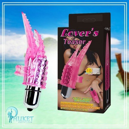 Lover Teaser 10 Speeds Finger & Clit Vibrator for Women BV-015